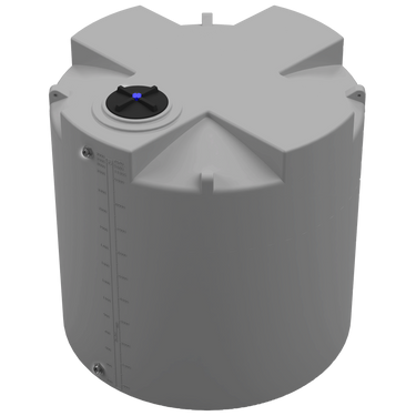 2500 GAL PROCHEM® PLUS POTABLE WATER TANK - LPE 1.0 FDA - GRAY - DIA 95